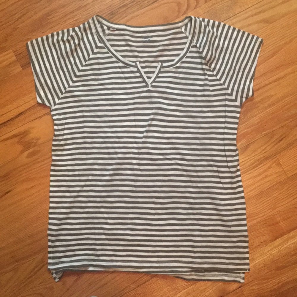New! Madewell Striped T-Shirt